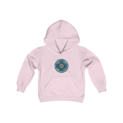 "Hojachakana" Lads & Lasses Hoodie - Blue Flame Array Light Pink / XS Kids clothes