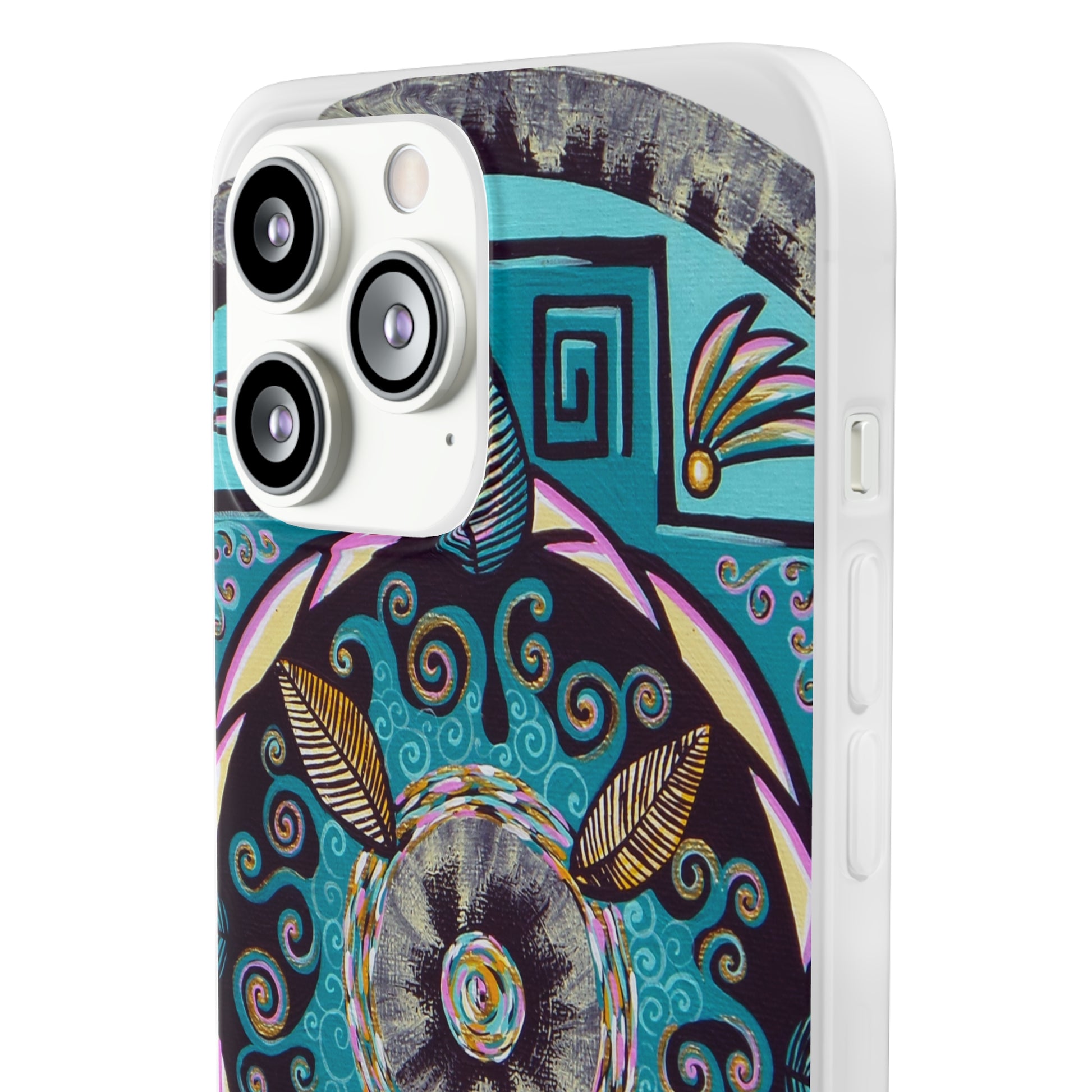 "Hojachakana" Art Phone Armor (slim-fit) - Blue Flame Array Phone Case