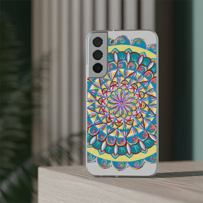 "Almandalayana" Art Phone Armor (slim-fit) - Blue Flame Array Phone Case