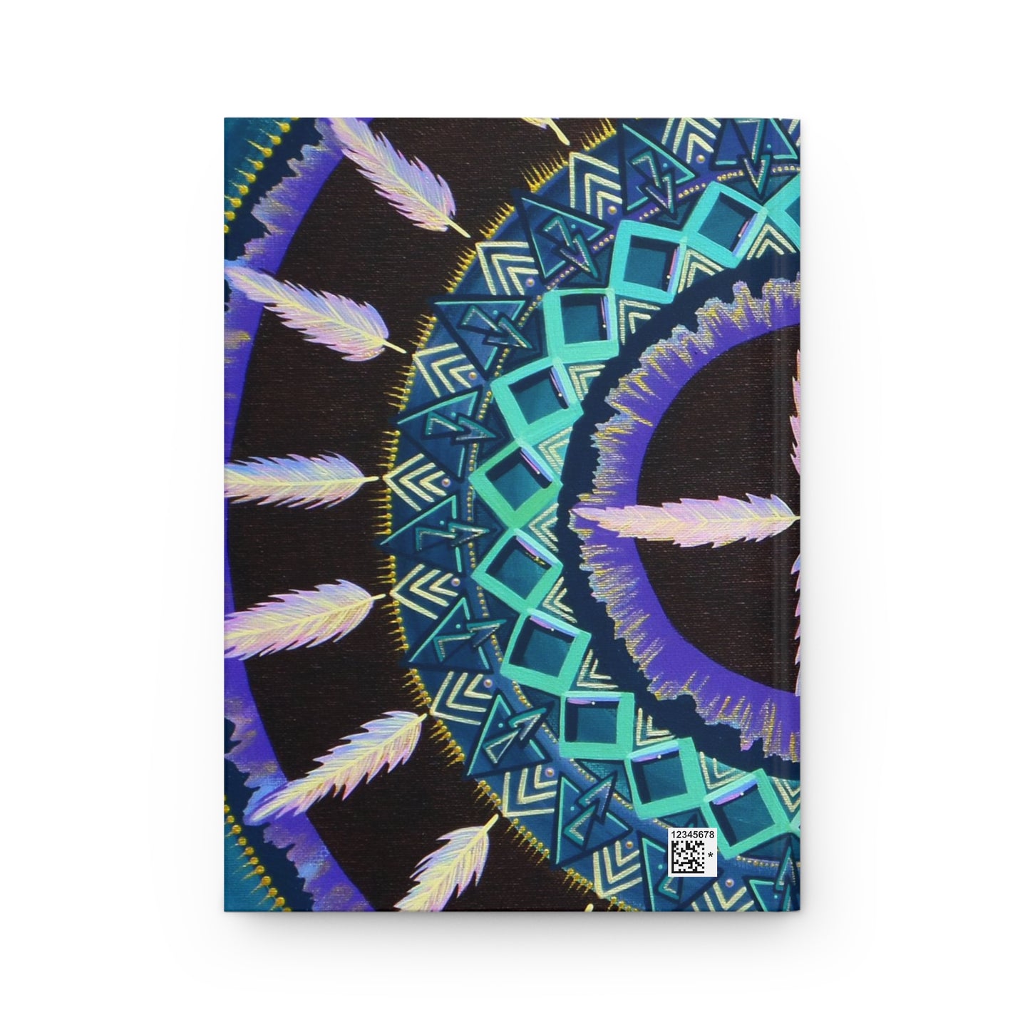 "Cuatro Vientos" Hardcover Journal - Blue Flame Array Paper products