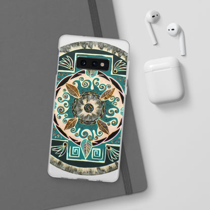 "Hojachakanazura" Art Phone Armor (slim-fit) - Blue Flame Array Phone Case