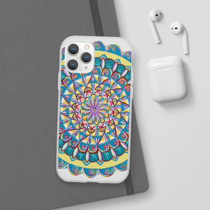 "Almandalayana" Art Phone Armor (slim-fit) - Blue Flame Array Phone Case