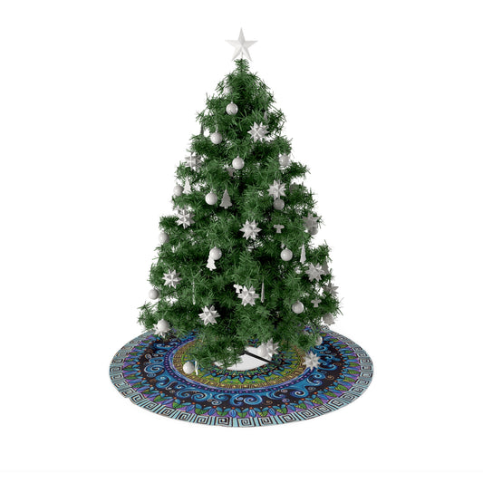 "Mandaquala" Christmas Tree Skirt