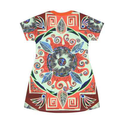 T-Shirt Dress ~ "Rojachakana"