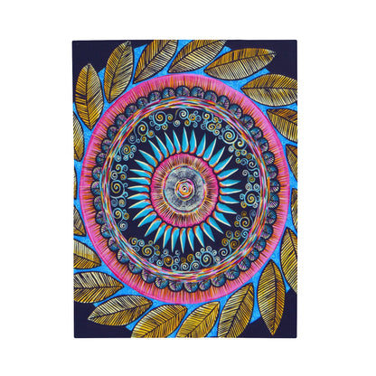 "Mandalamirananda" Dreamcatcher Blanket