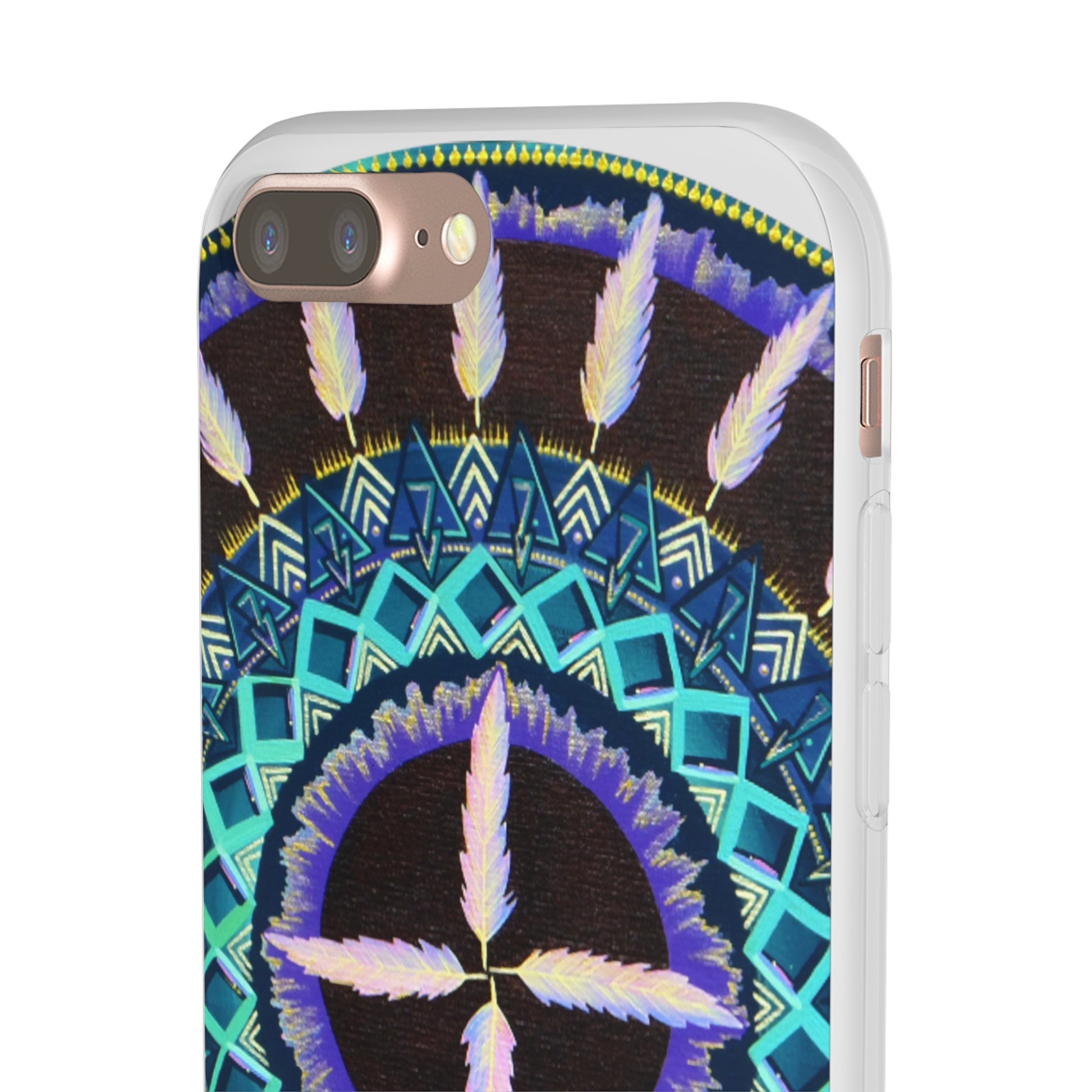 "Cuatro Vientos" Art Phone Armor (slim-fit) - Blue Flame Array Phone Case