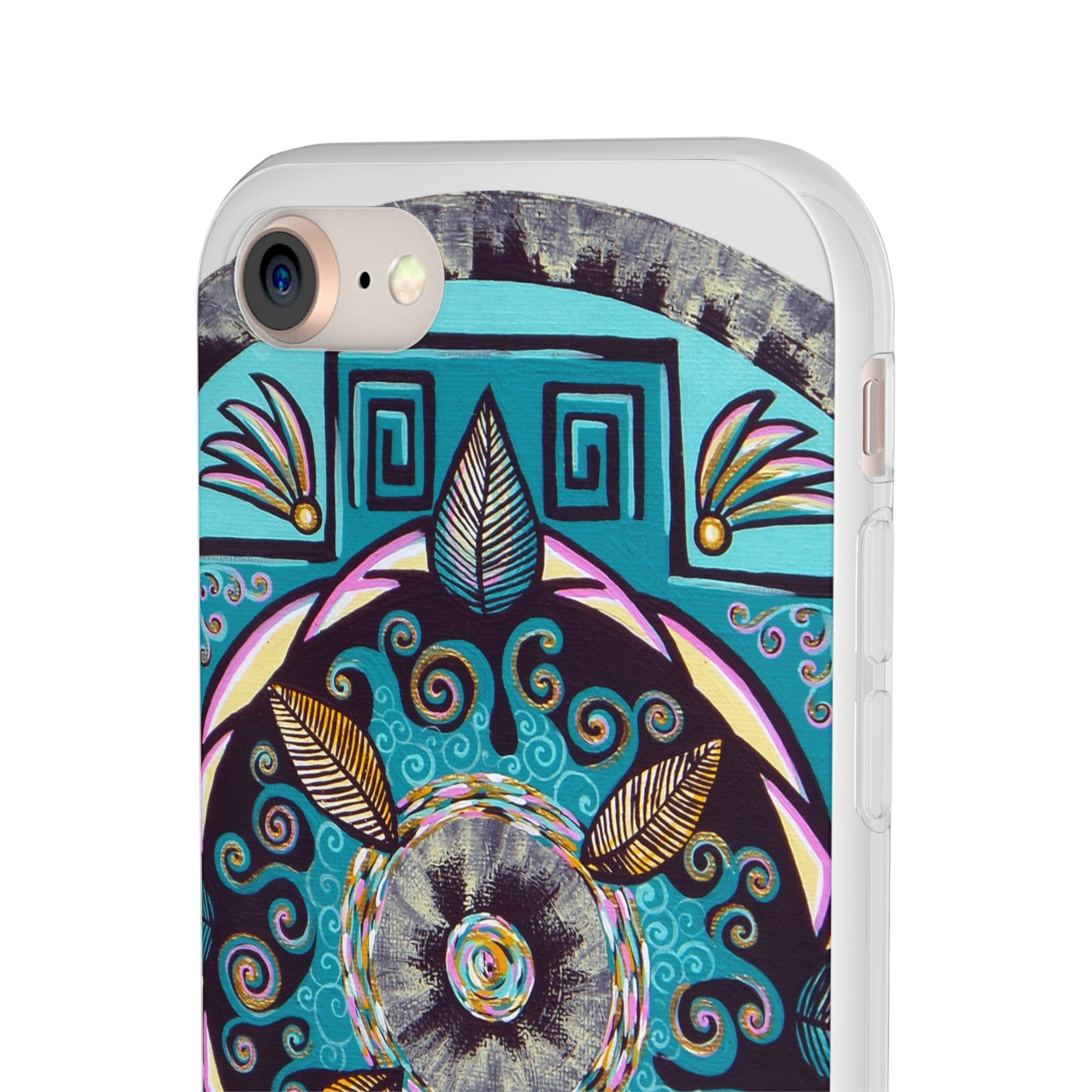 "Hojachakana" Art Phone Armor (slim-fit) - Blue Flame Array Phone Case