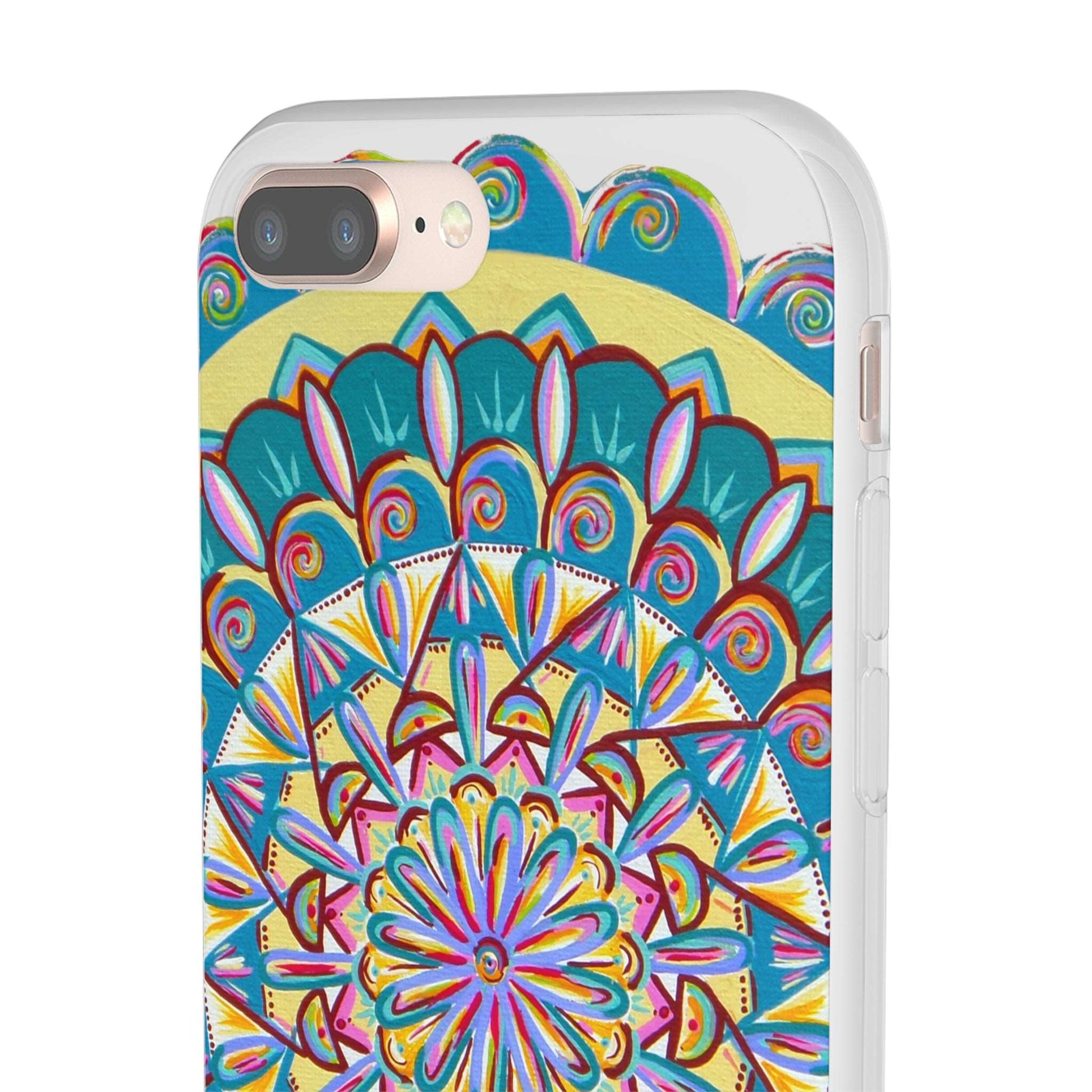 "Almandalayana" Art Phone Armor (slim-fit) - Blue Flame Array Phone Case