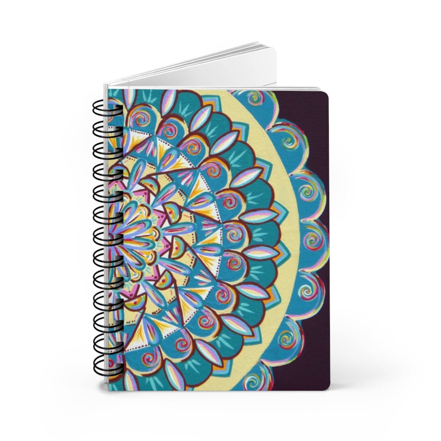 "Almandalayana" Spiral Bound Journal - Blue Flame Array Paper products