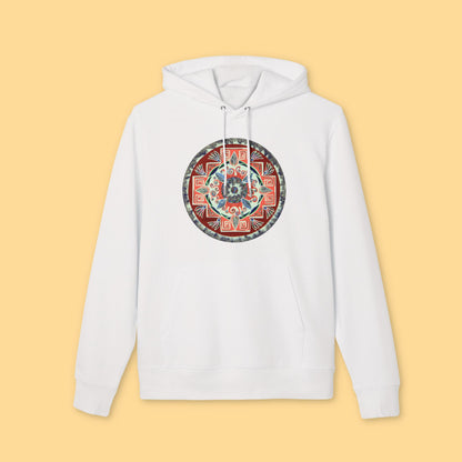 "Rojachakana" Organic Cruiser Hoodie (Font&Back Print)