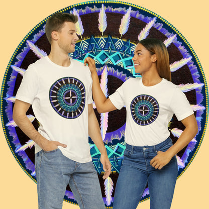 "Cuatro Vientos" Lords & Ladies Tee - Blue Flame Array T-Shirt