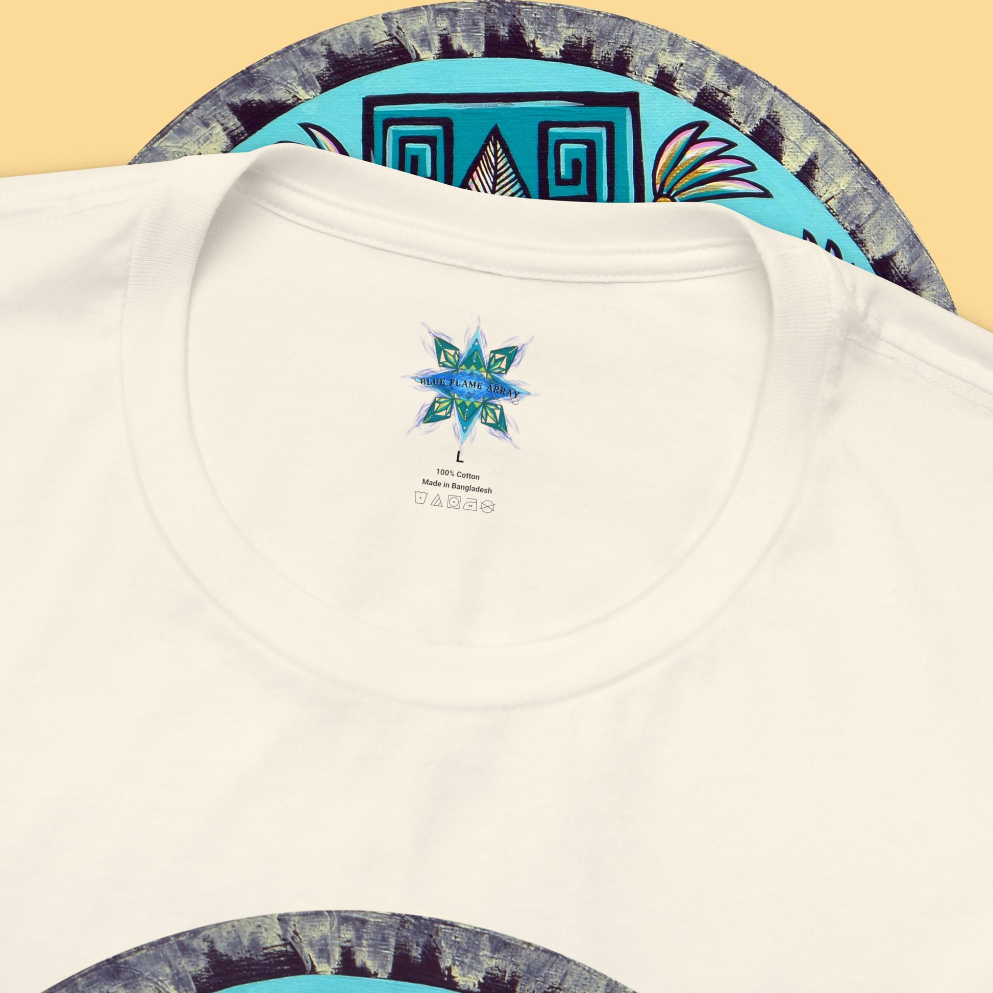 "Hojachakana" Lords & Ladies Tee - Blue Flame Array T-Shirt