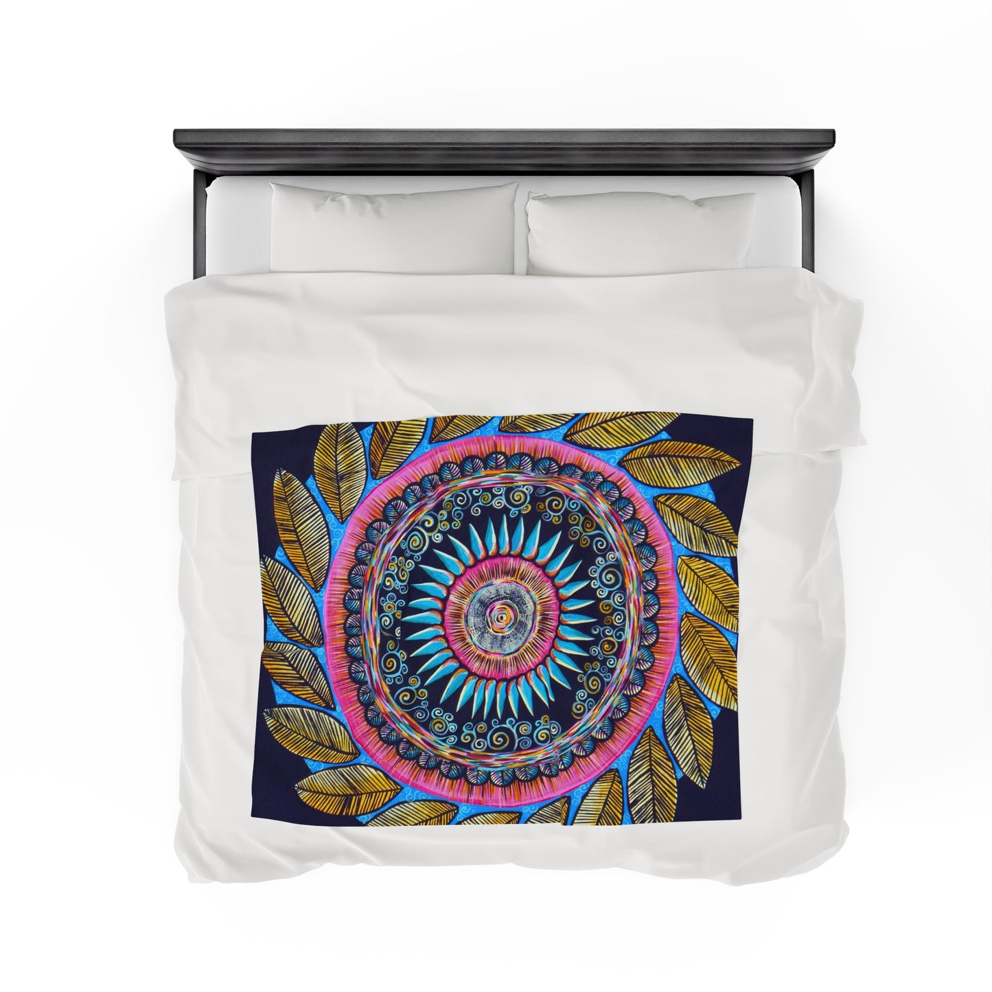 "Mandalamirananda" Dreamcatcher Blanket