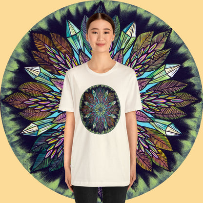 "Krystalhoja" Lords & Ladies Tee - Blue Flame Array T-Shirt