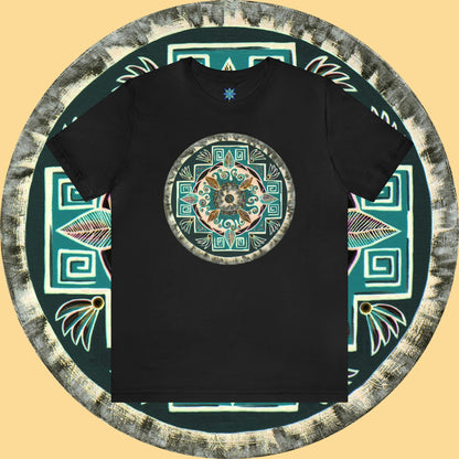 "Hojachakanazura" Lords & Ladies Tee - Blue Flame Array Black / S T-Shirt