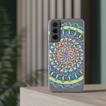 "Almandalayana" Art Phone Armor (slim-fit) - Blue Flame Array Phone Case