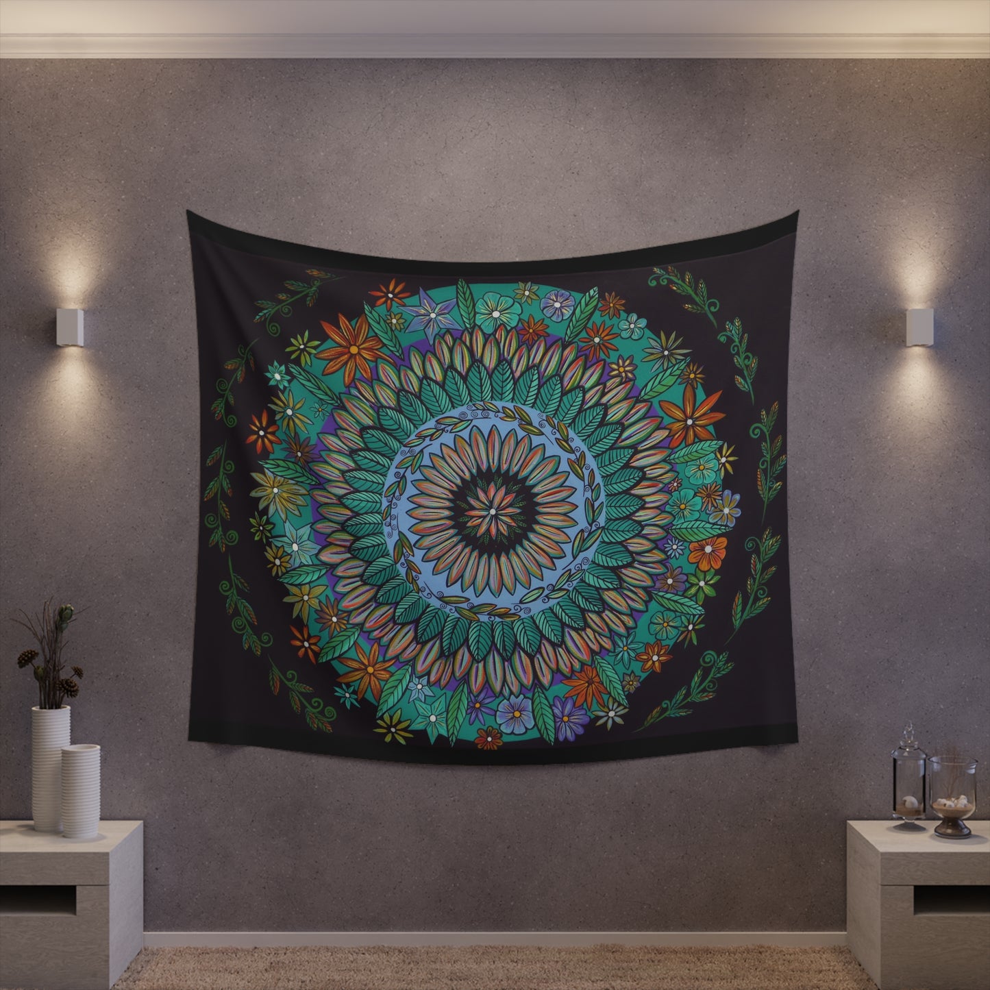 "Mandalavida" Wall Tapestry