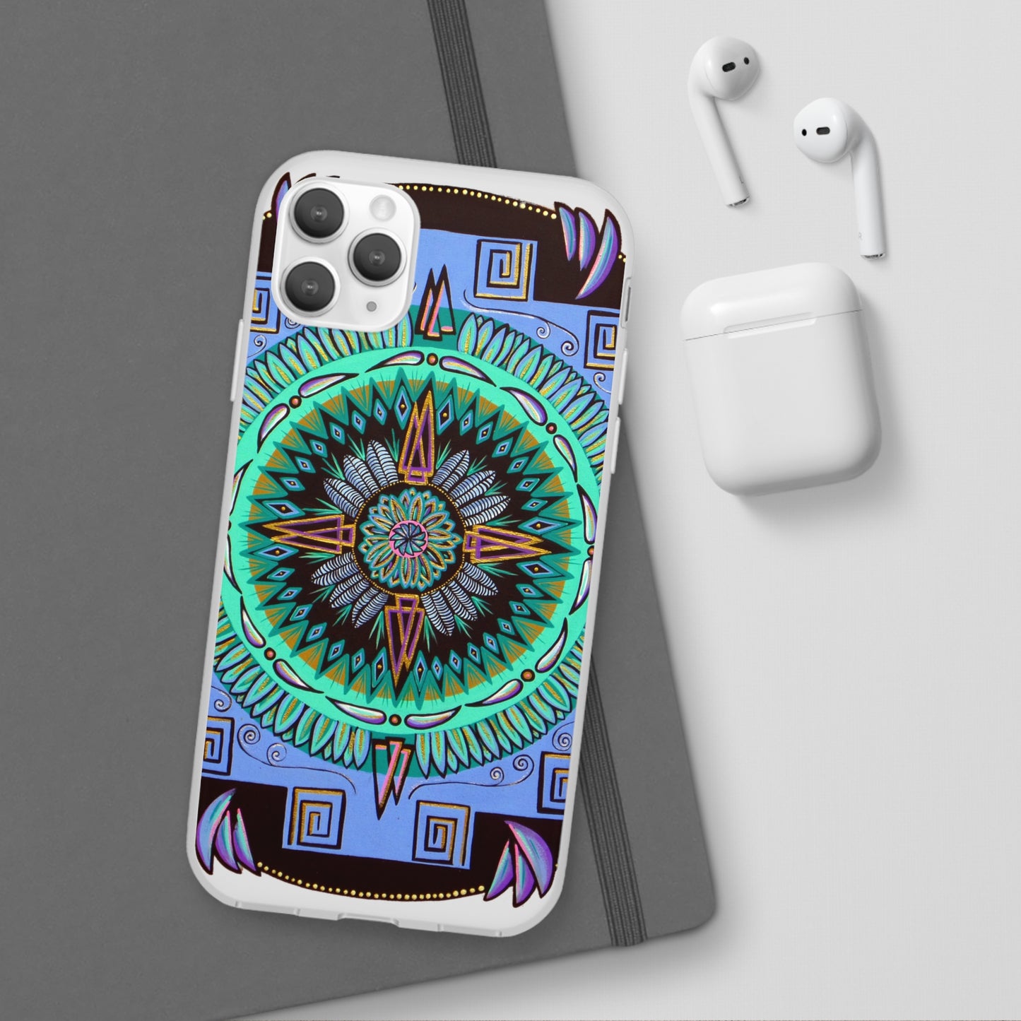 "Plumachakana" Art Phone Armor (slim-fit)