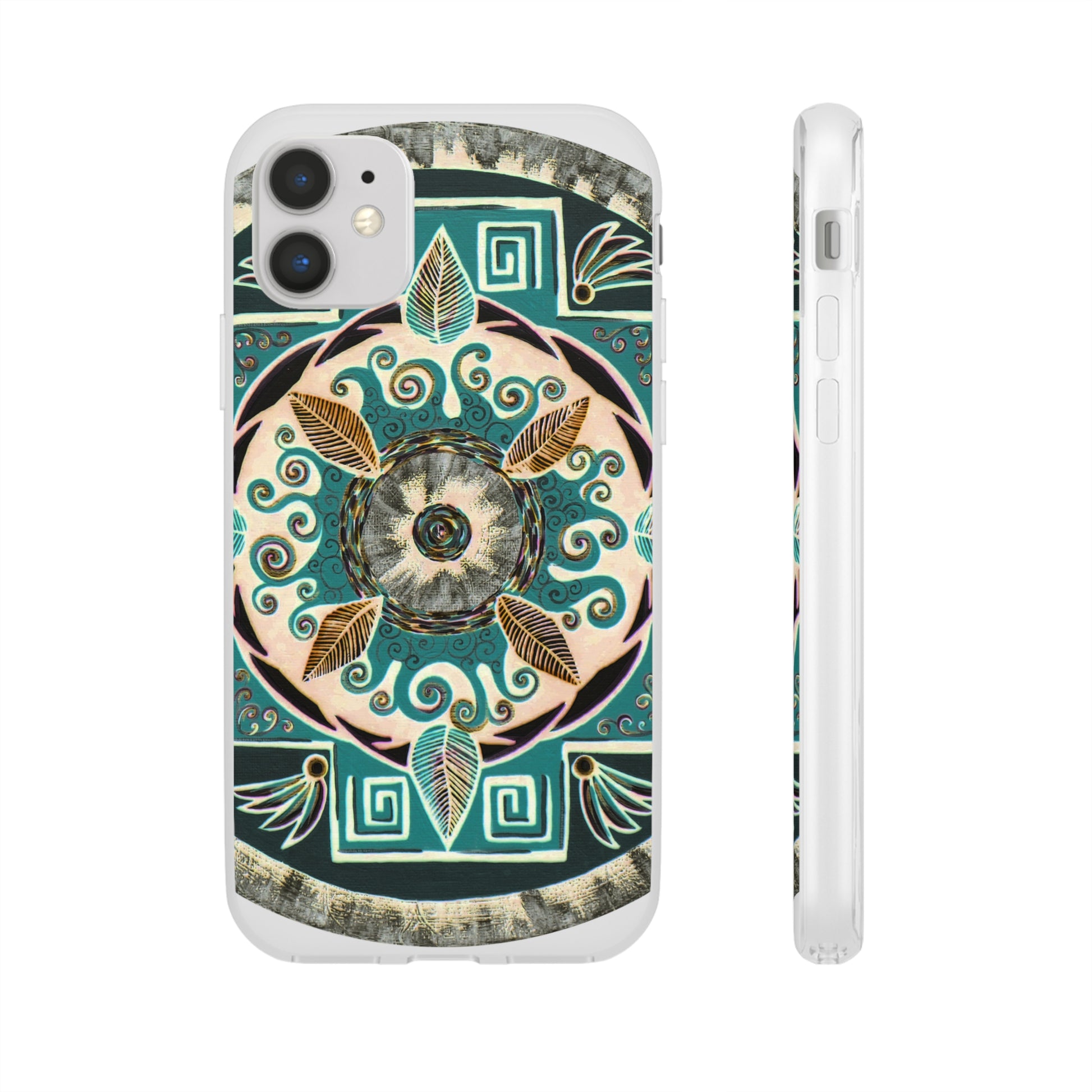 "Hojachakanazura" Art Phone Armor (slim-fit) - Blue Flame Array iPhone 11 with gift packaging Phone Case