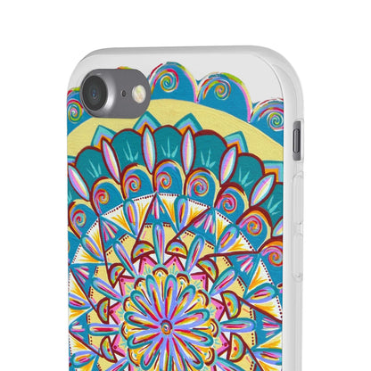 "Almandalayana" Art Phone Armor (slim-fit) - Blue Flame Array Phone Case