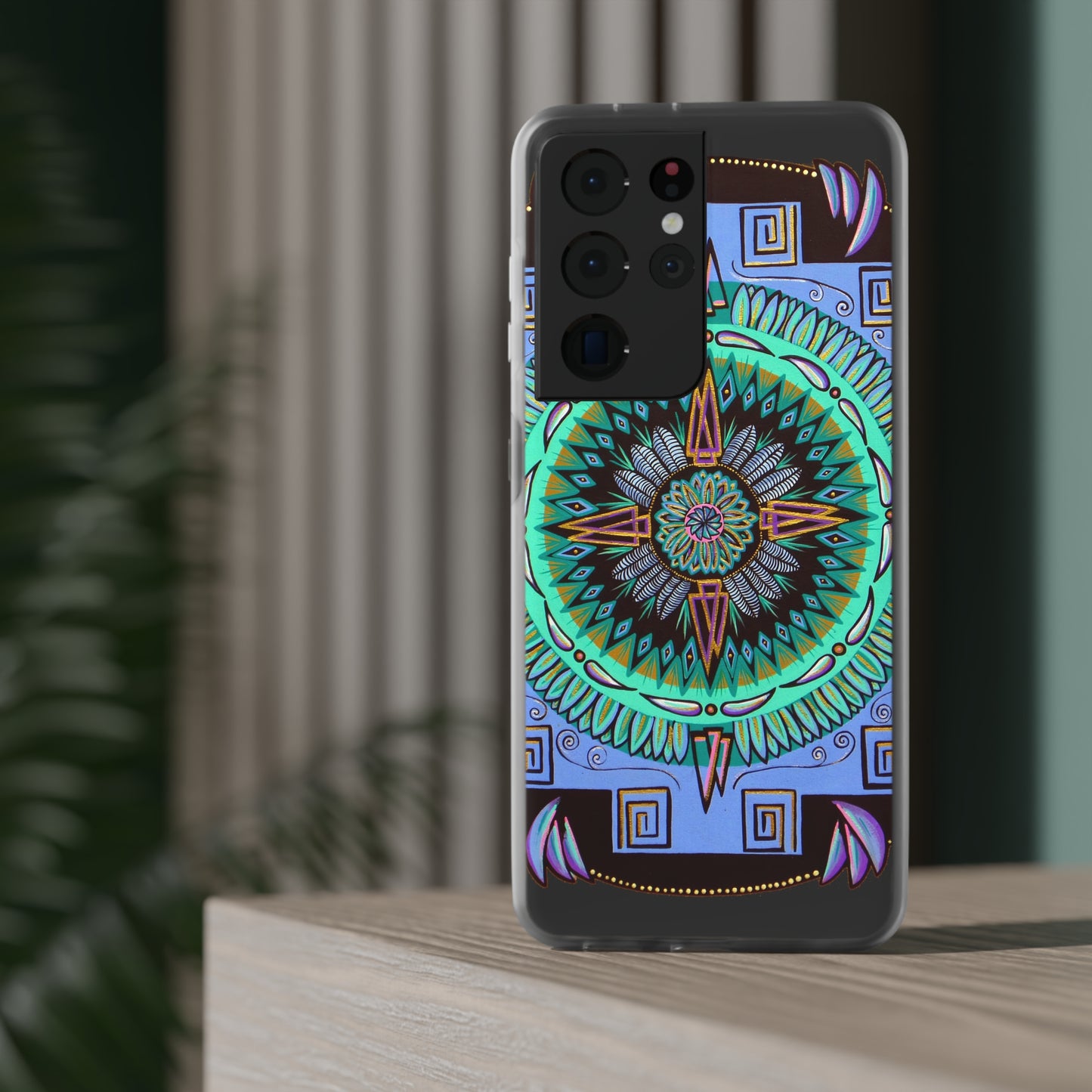 "Plumachakana" Art Phone Armor (slim-fit)