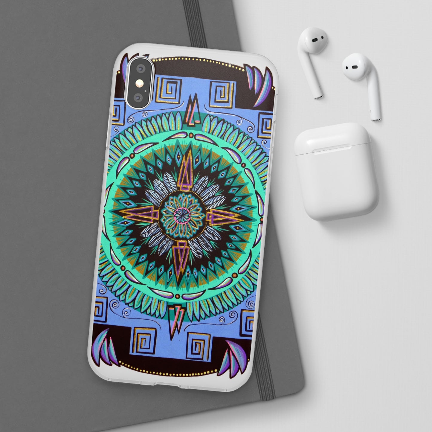 "Plumachakana" Art Phone Armor (slim-fit)