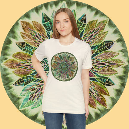 "Krystalhoja Verde" Lords & Ladies Tee - Blue Flame Array T-Shirt