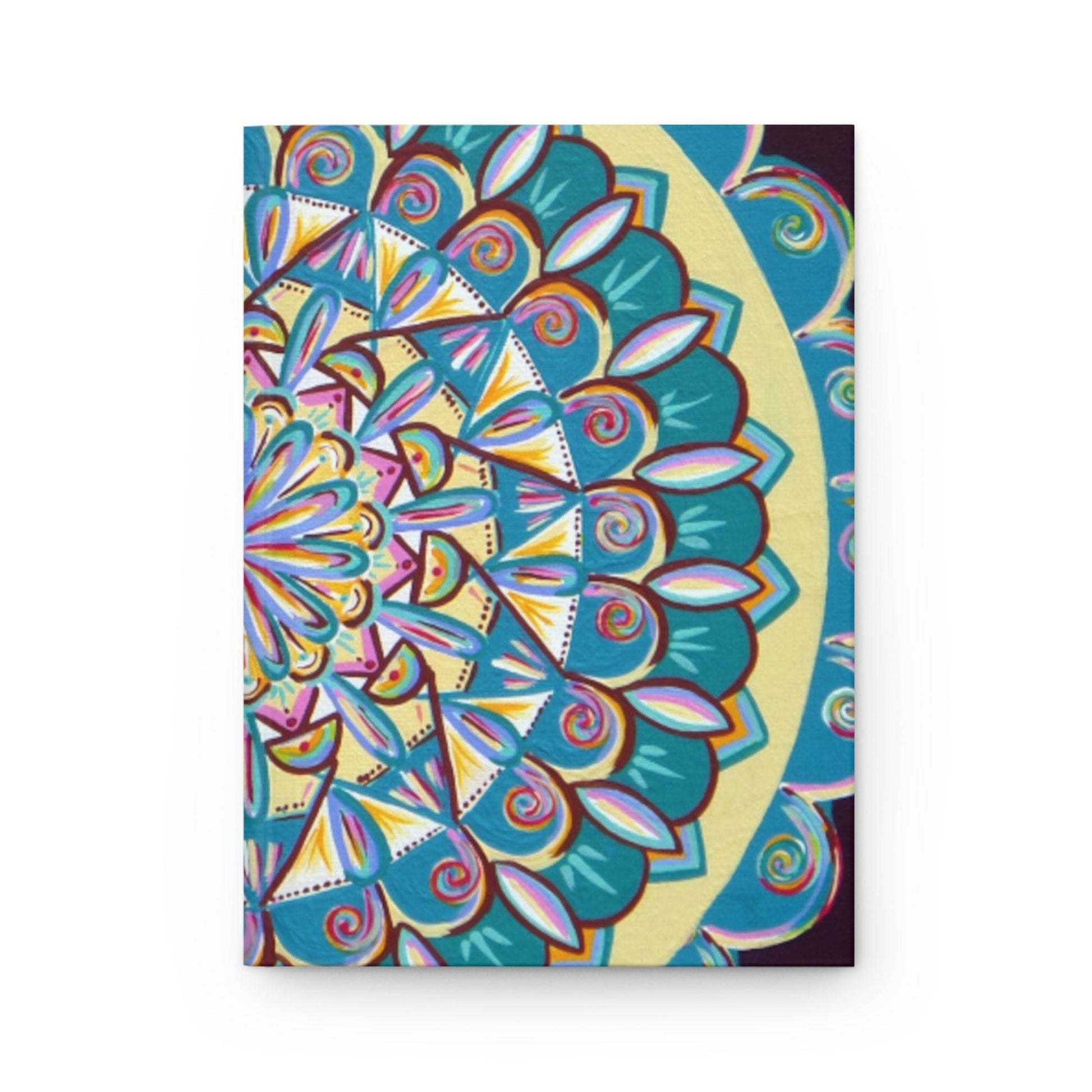 "Almandalayana" Hardcover Journal - Blue Flame Array Paper products