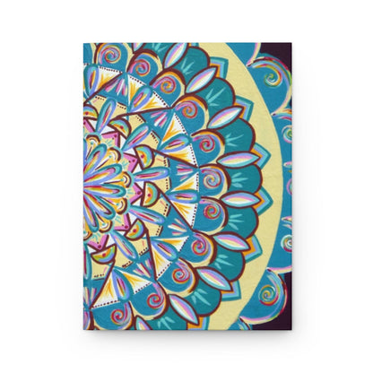 "Almandalayana" Hardcover Journal - Blue Flame Array Paper products