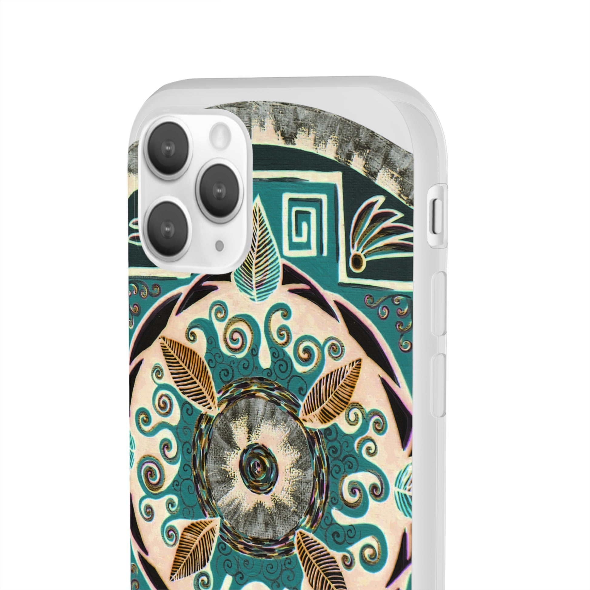 "Hojachakanazura" Art Phone Armor (slim-fit) - Blue Flame Array Phone Case