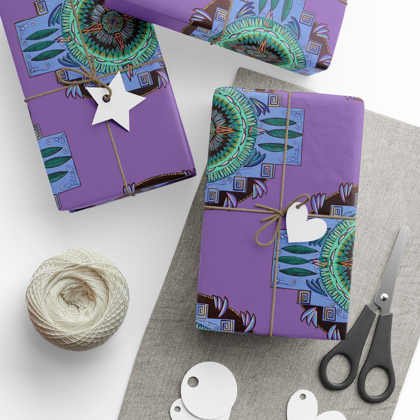 "Plumachakana" Gift Wrapping Paper