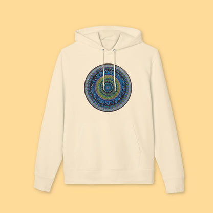 "Mandaquala" Organic Cruiser Hoodie (Font&Back Print)