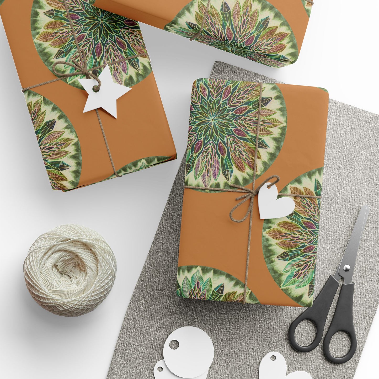 "Krystalhoja Verde" Gift Wrapping Paper