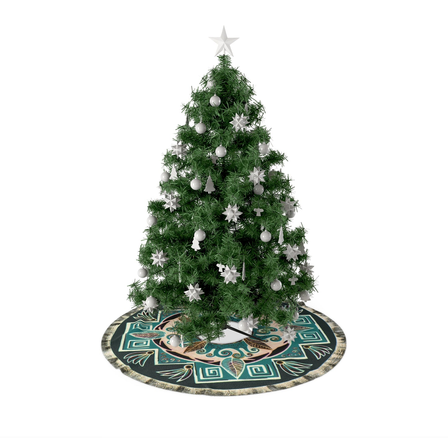 "Hojachakanazura" Christmas Tree Skirt