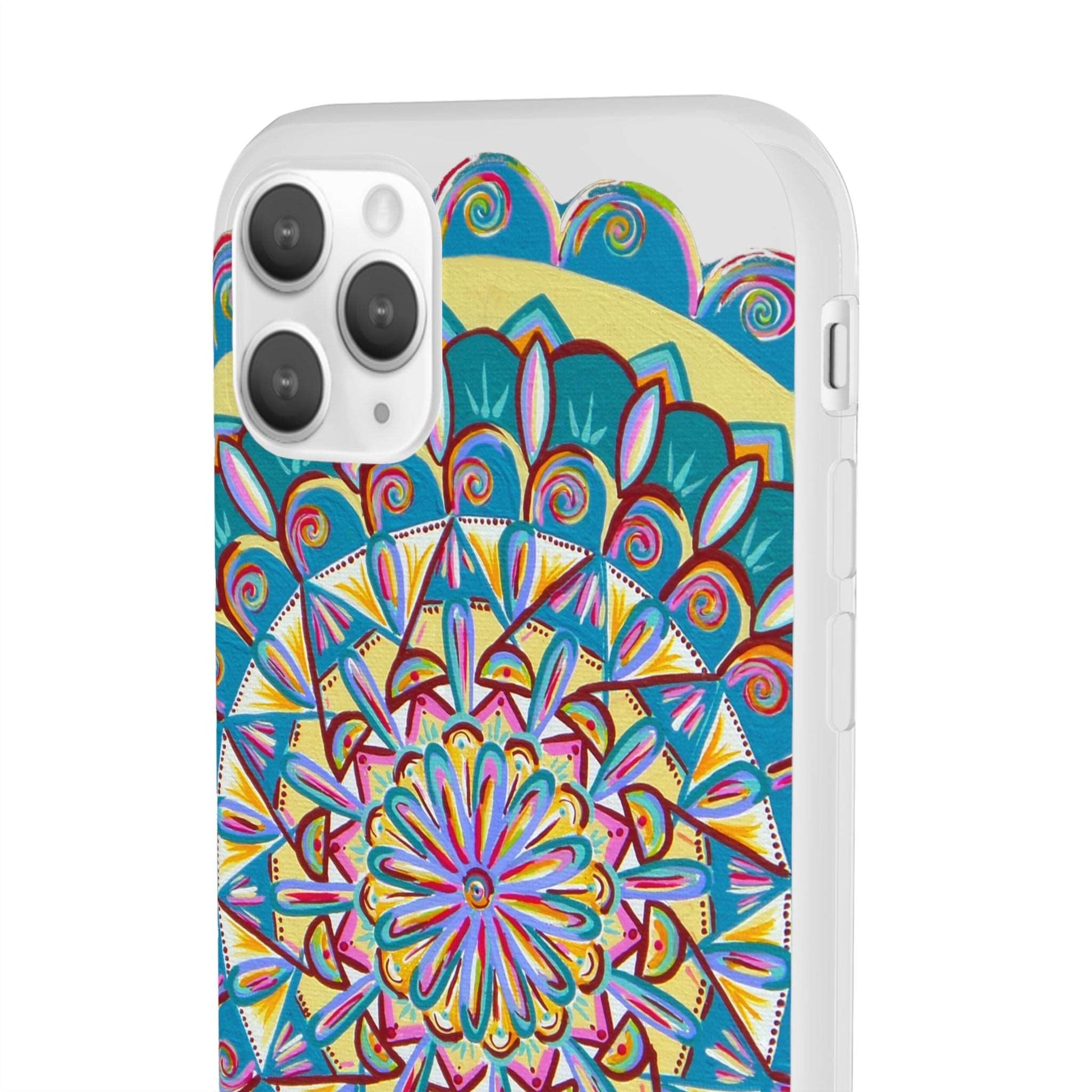 "Almandalayana" Art Phone Armor (slim-fit) - Blue Flame Array Phone Case