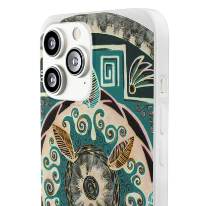 "Hojachakanazura" Art Phone Armor (slim-fit) - Blue Flame Array Phone Case