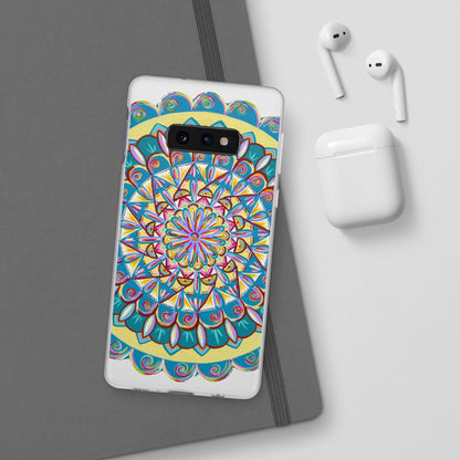 "Almandalayana" Art Phone Armor (slim-fit) - Blue Flame Array Phone Case