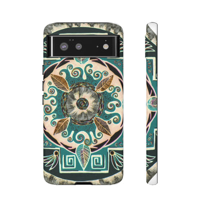 "Hojachakanazura" Art Phone Armor - Blue Flame Array Google Pixel 6 / Matte Phone Case