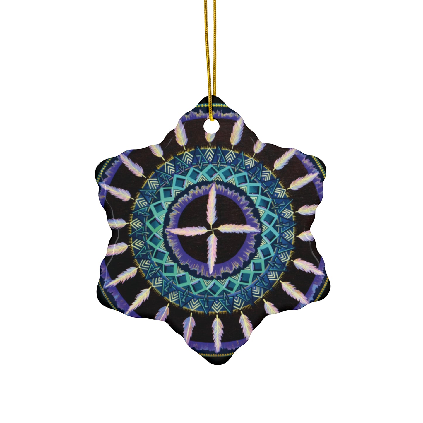 "Cuatro Vientos" Ceramic Ornament