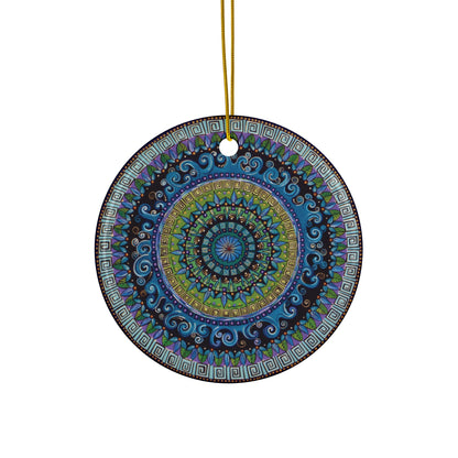 "Mandaquala" Ceramic Ornament