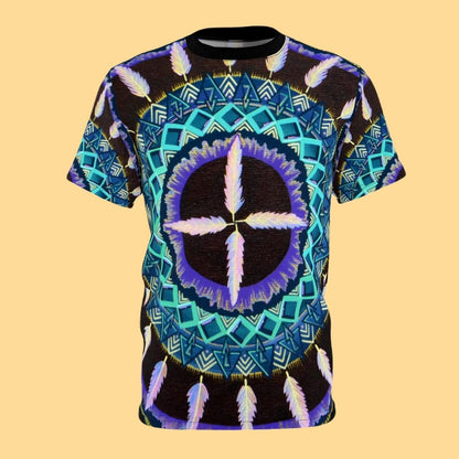 "Cuatro Vientos" Lords & Ladies All-Over-Print Tee - Blue Flame Array All Over Prints