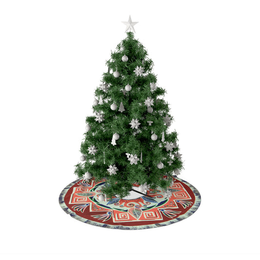 "Rojachakana" Christmas Tree Skirt