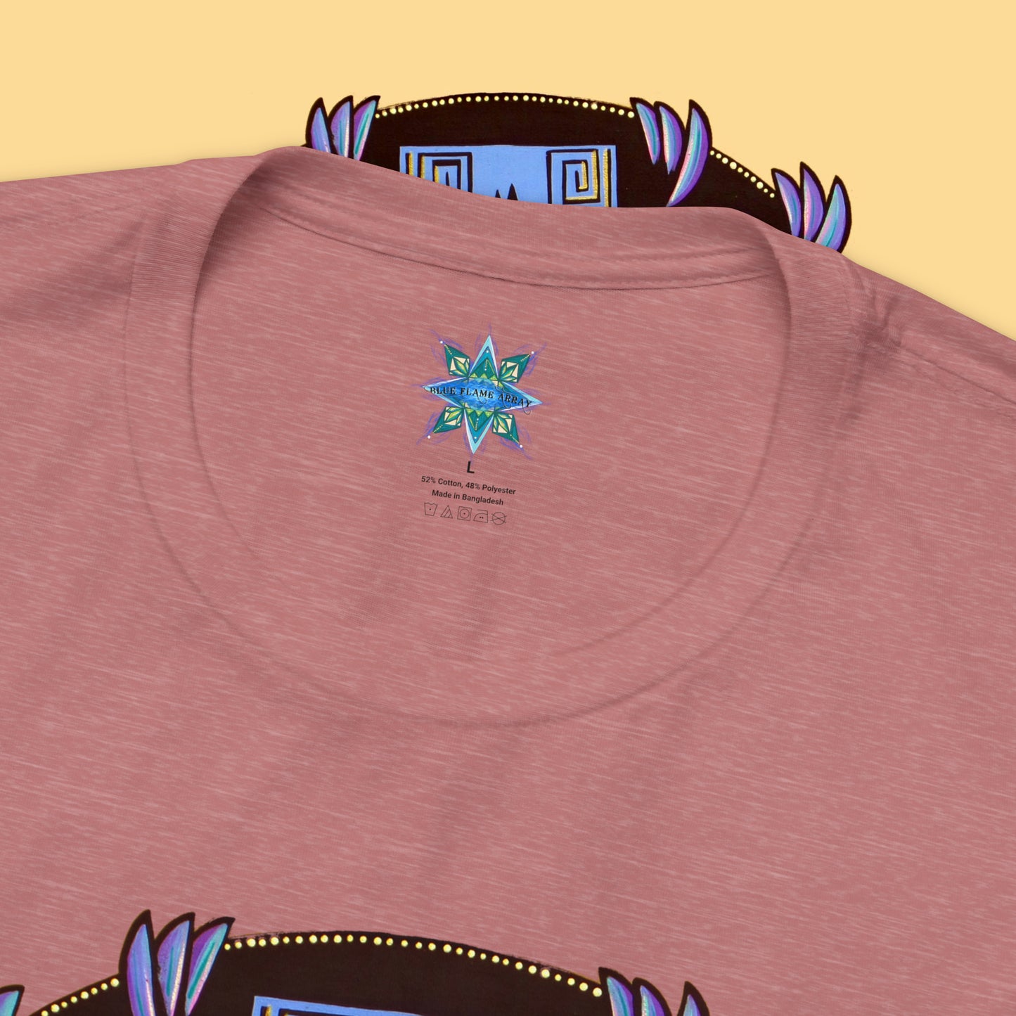 "Plumachakana" Lords & Ladies Tee - Blue Flame Array T-Shirt