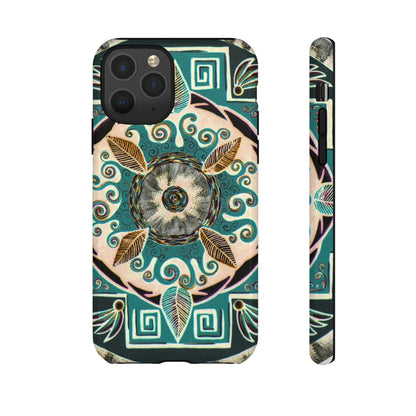 "Hojachakanazura" Art Phone Armor - Blue Flame Array iPhone 11 Pro / Glossy Phone Case