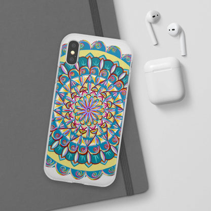 "Almandalayana" Art Phone Armor (slim-fit) - Blue Flame Array Phone Case