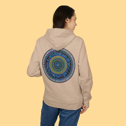 "Mandaquala" Organic Cruiser Hoodie (Font&Back Print)