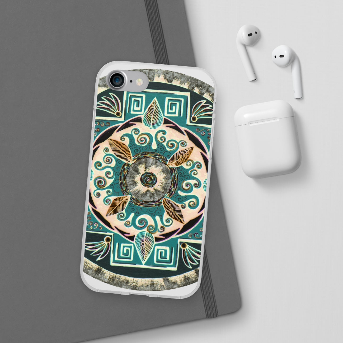 "Hojachakanazura" Art Phone Armor (slim-fit) - Blue Flame Array Phone Case