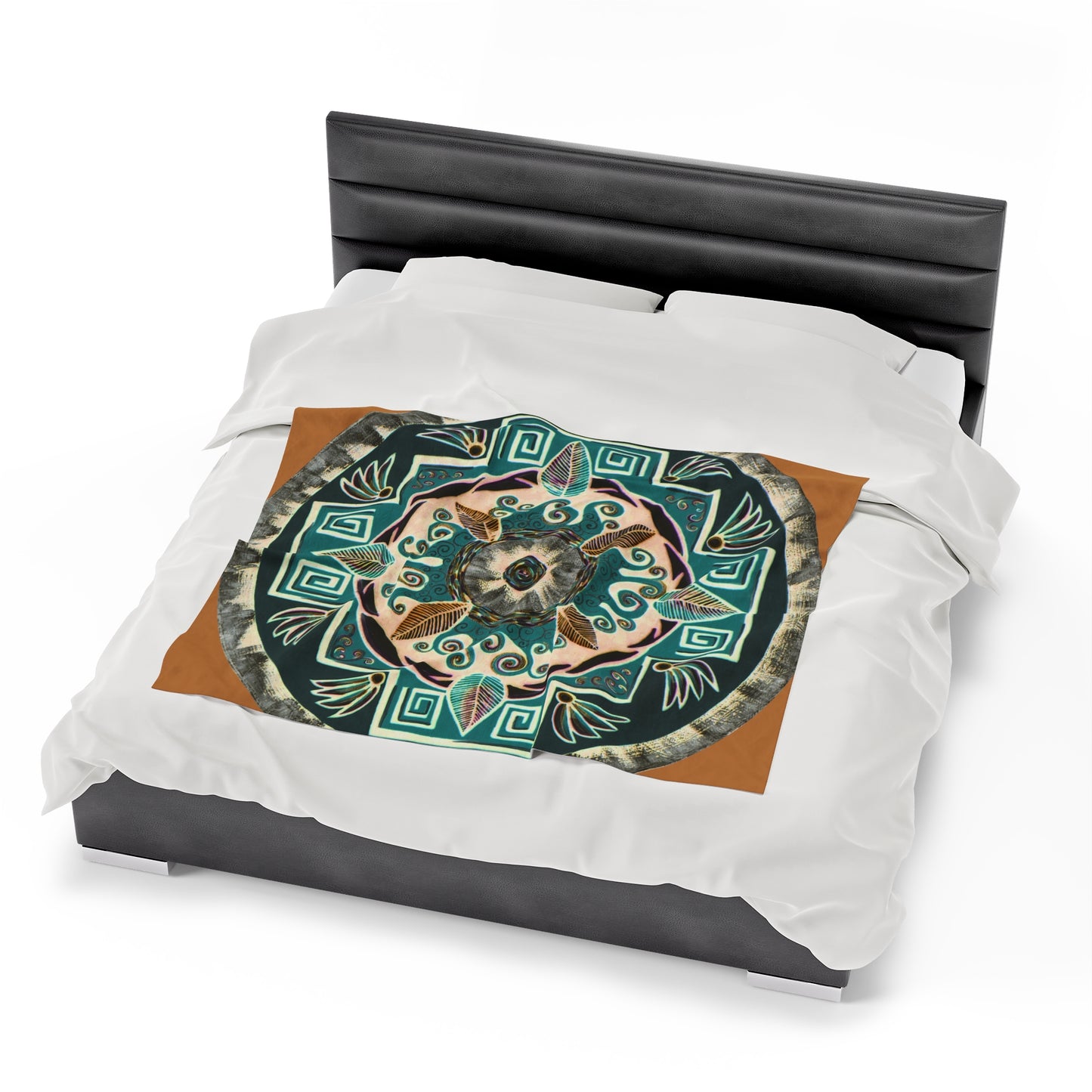 "Hojachakanazura" Dreamcatcher Blanket - Blue Flame Array All Over Prints