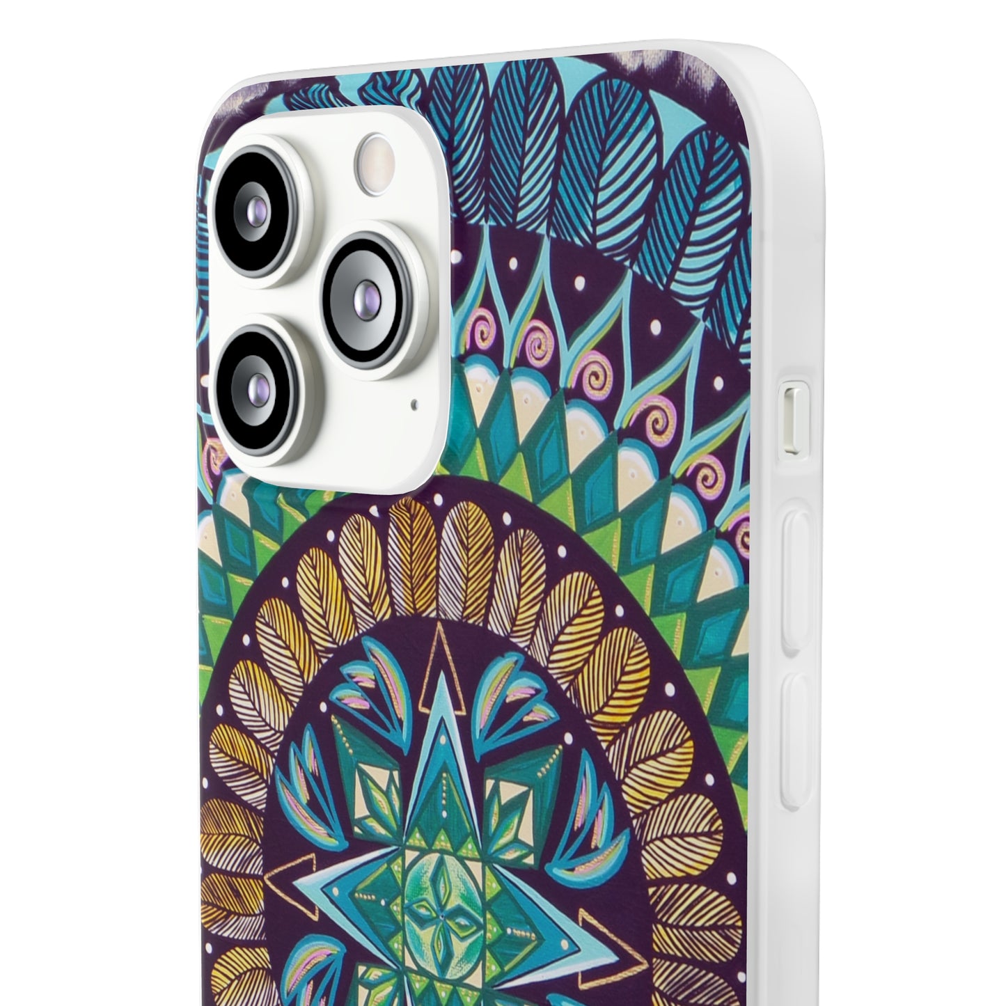 "AquilazurA Kryst'dala" Art Phone Armor (slim-fit) - Blue Flame Array Phone Case