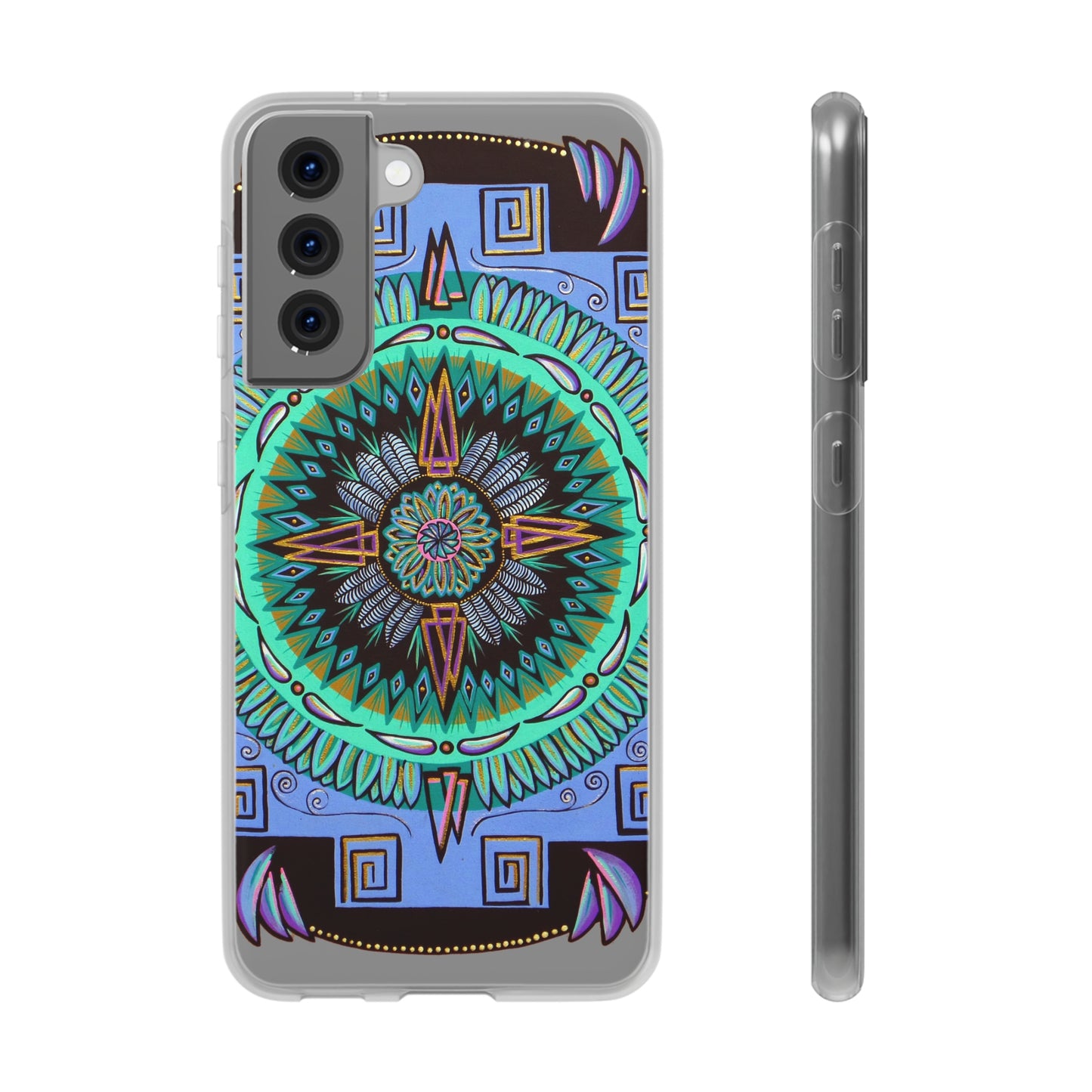 "Plumachakana" Art Phone Armor (slim-fit)